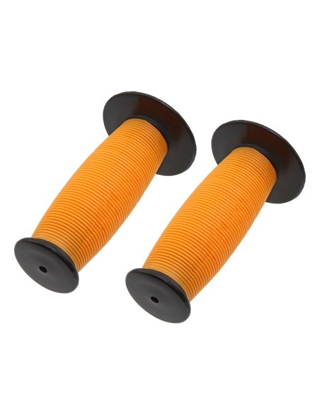Mushroom Grips 7/8 long 115mm Black/Orange.